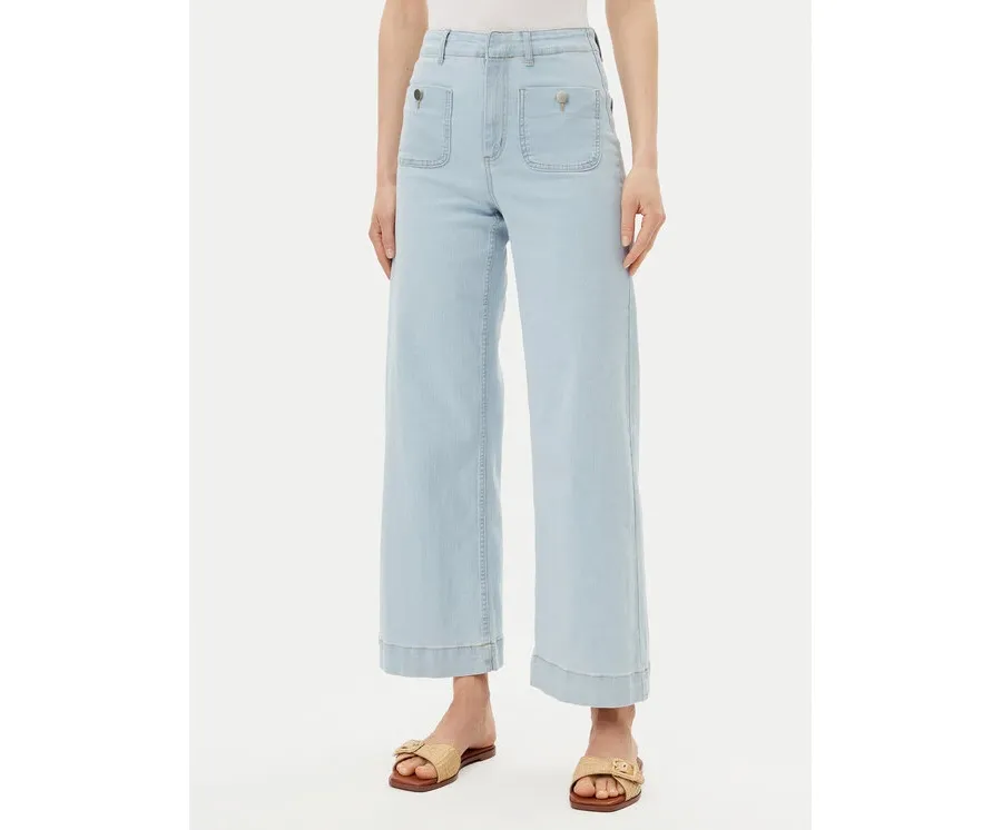 obrazek 1 Vero Moda Jeansy Kayla 10328192 Niebieski Wide Leg