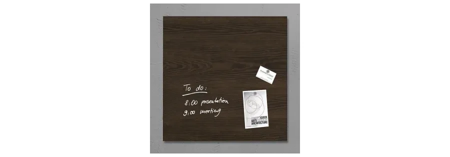 picture 13 Magnetic Glass Board artverum 48x48 cm