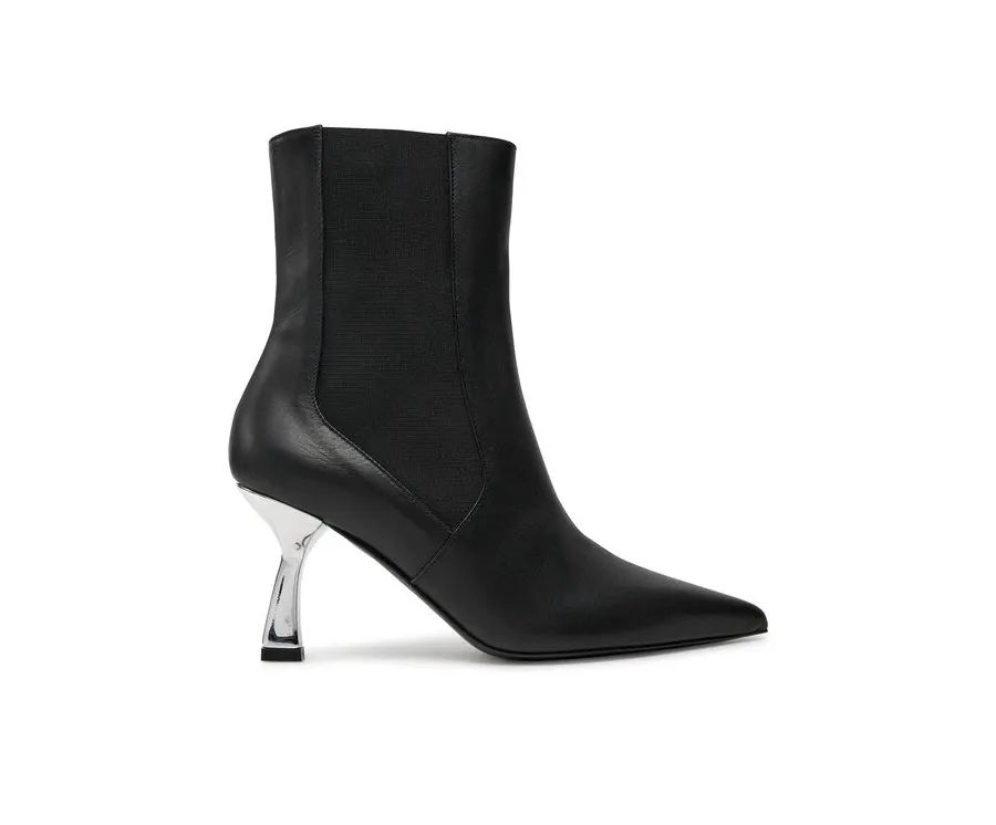obrazek 1 Pollini Botki SA24107C0LTDT000 Czarny