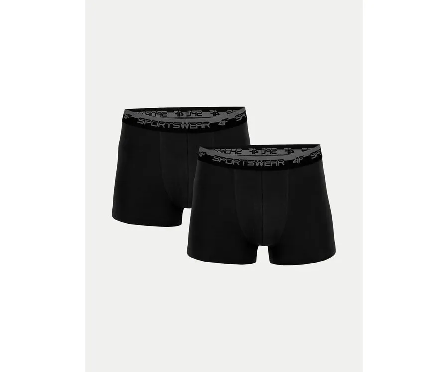 obrazek 1 4F Komplet 2 par bokserek 4FWSS24UBXSM036 Czarny