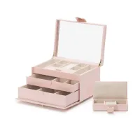 Zdjęcie Elegancka szkatułka na biżuterię Caroline Medium Rose Quartz