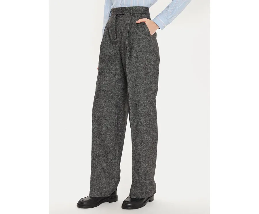 obrazek 1 MAX&Co. Spodnie materiałowe 2426136064200 Szary Regular Fit