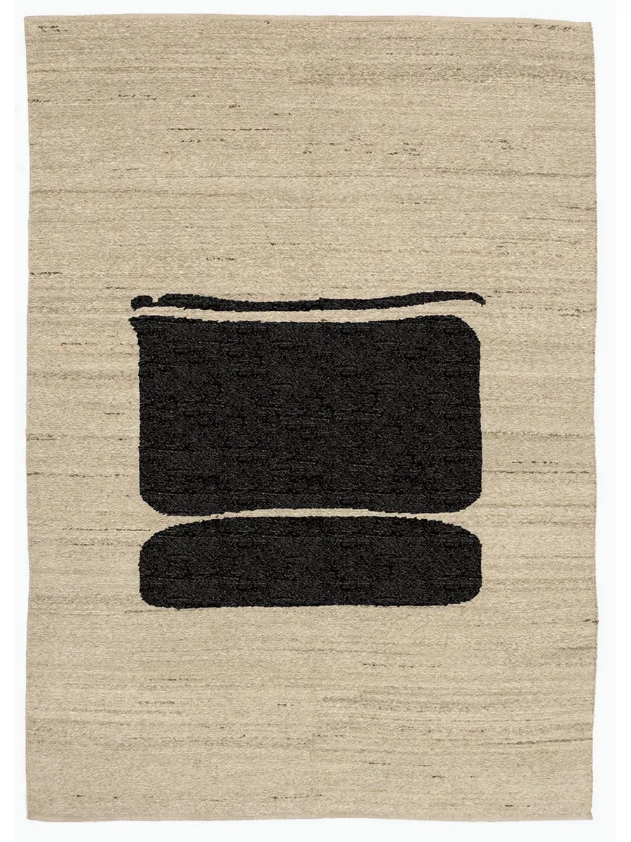 obrazek 1 Beżowy geometryczny dywan do eleganckich wnętrz - Sartori Rugs
