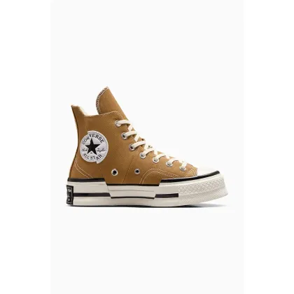 Zdjęcie Converse trampki Chuck 70 Plus damskie kolor brązowy A12321C