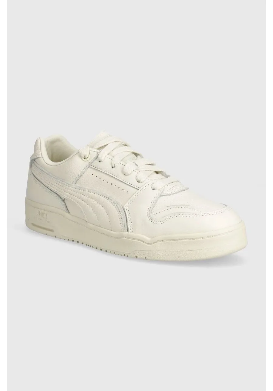 obrazek 1 Puma sneakersy skórzane Slipstream Lo kolor beżowy 394693
