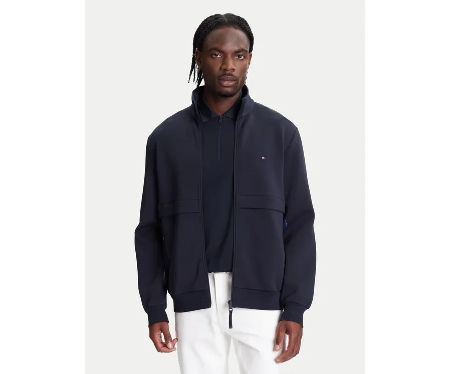 obrazek 1 Tommy Hilfiger Bluza Permormance MW0MW41227 Granatowy Regular Fit