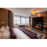 Zdjęcie Cudowna włoska lampa sufitowa - szkło murano