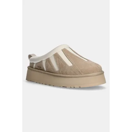 Zdjęcie UGG kapcie Tazz Sunwave kolor beżowy 1167655-MDSD