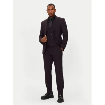 Zdjęcie Hugo Garnitur Henry/Getlin 50530119 Bordowy Regular Fit HUGO
