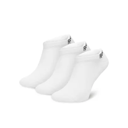 Zdjęcie Reebok Zestaw 3 par niskich skarpet unisex R0356-SS24 (3-pack) Biały
