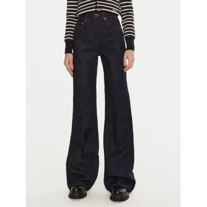 Zdjęcie AMI PARIS Jeansy FTR420DE0011 Granatowy Flare Fit