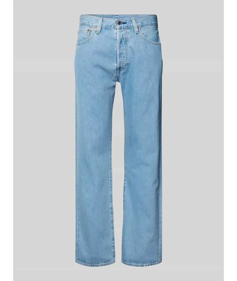 obrazek 1 Levi's® Jeansy 501® 00501-3708 Niebieski Straight Fit