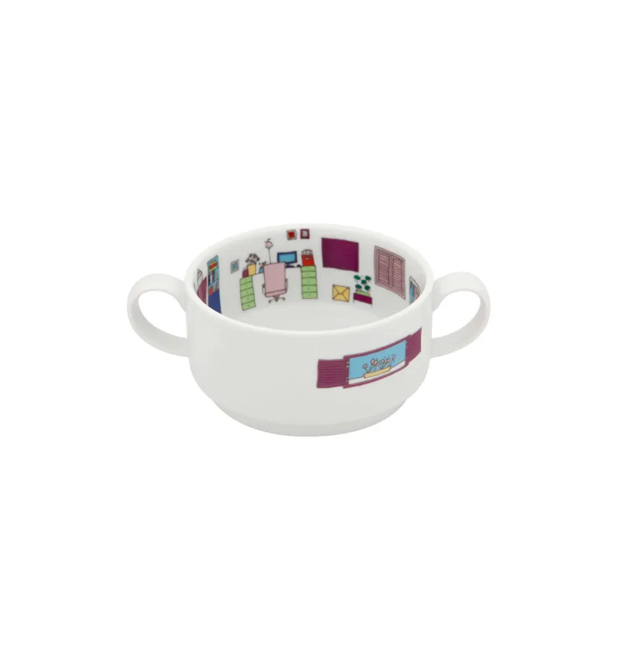 obrazek 6 Zestaw 4 filiżanek wykonanych z porcelany - Vista Alegre