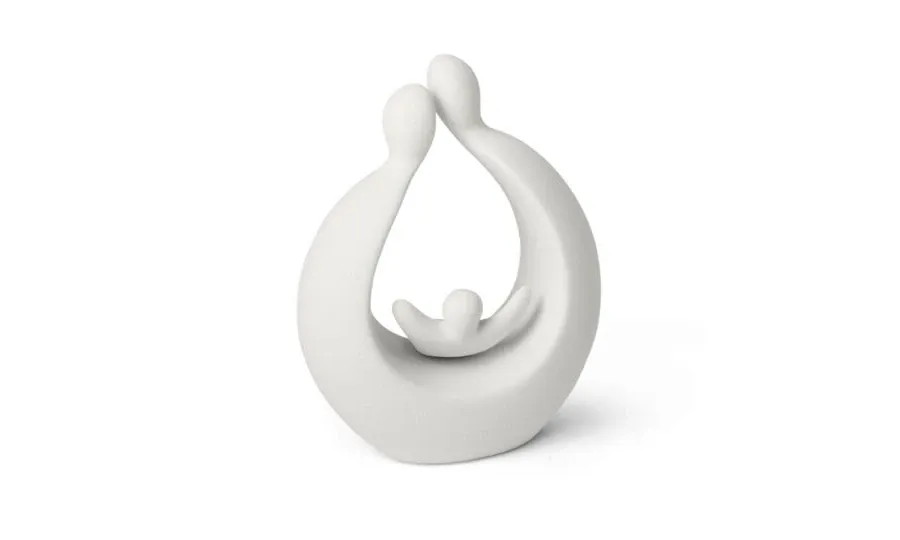 obrazek 2 Minimalistyczna rzeźba dekoracyjna z ceramiki