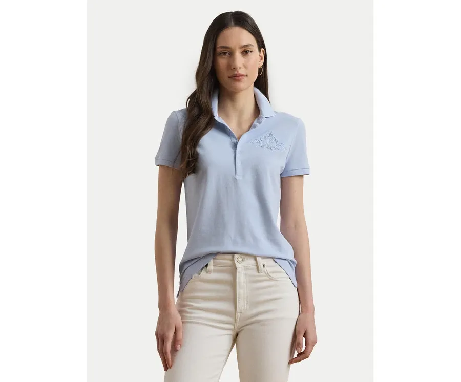 obrazek 1 LAUREN RALPH LAUREN Polo 200966129001 Błękitny Slim Fit