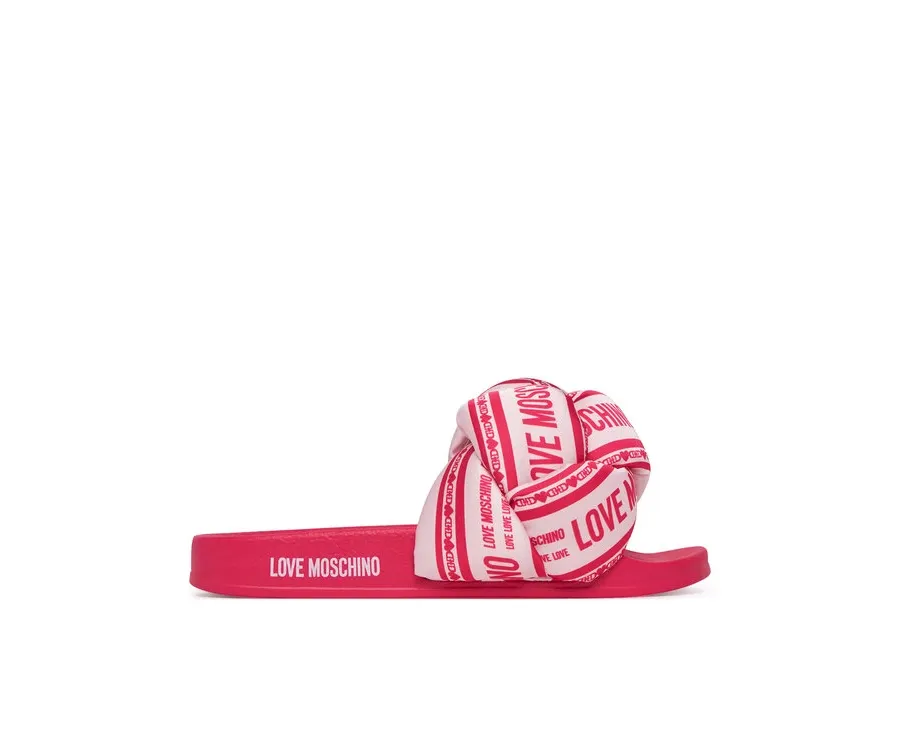obrazek 1 LOVE MOSCHINO Klapki JA28312G0MIW360A Różowy