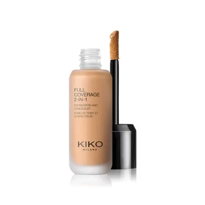 Zdjęcie KIKO Milano Full Coverage 2-in-1 Podkład w płynie 25 ml Warrm Beige 80
