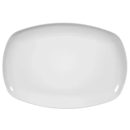 Zdjęcie Duży prostokątny półmisek do serwowania z porcelany 35x24 cm - Seltmann Weiden
