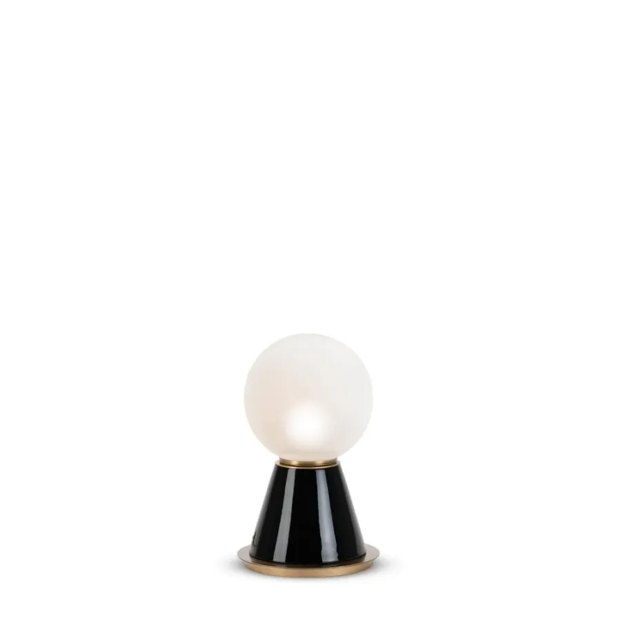 obrazek 1 Włoska mała lampa stołowa H.36xL.22xP.22 cm