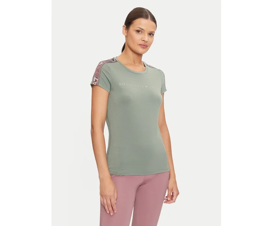 obrazek 1 EA7 Emporio Armani T-Shirt 6DTT03 TJKUZ 1898 Zielony Regular Fit