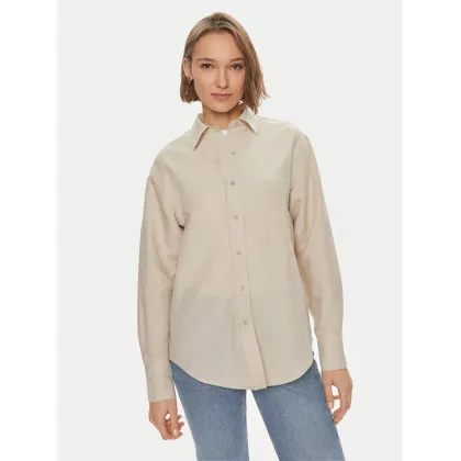 Zdjęcie Calvin Klein Koszula K20K206694 Beżowy Relaxed Fit