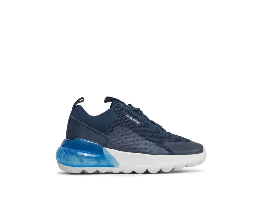 obrazek 1 Geox Sneakersy J Activart Illuminus J45LYA 0149J C4002 M Granatowy
