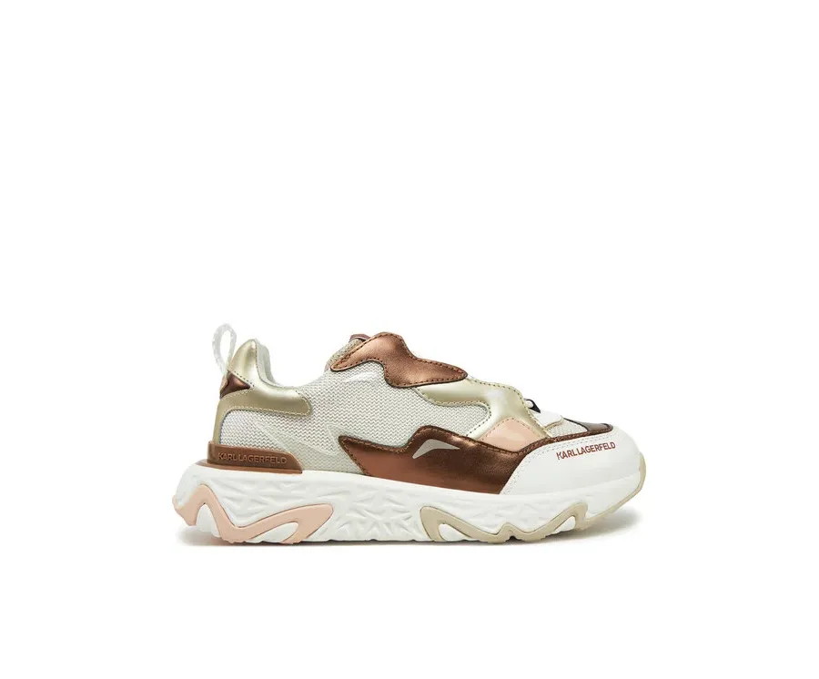 obrazek 1 KARL LAGERFELD Sneakersy Blaze KL62423M Złoty