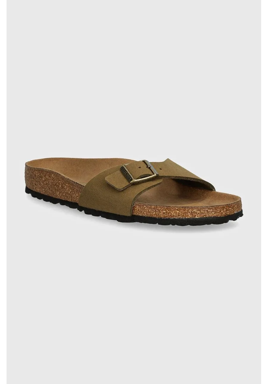 obrazek 1 Birkenstock klapki Madrid damskie kolor zielony 1027974