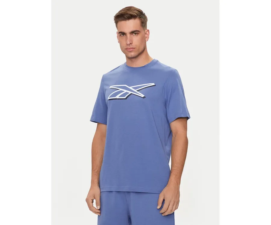 obrazek 1 Reebok T-Shirt Vector Pack Ri Logo Tee 100202408 Fioletowy Regular Fit