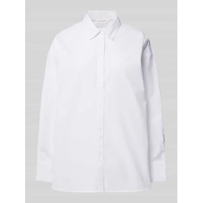 Zdjęcie Bluzka koszulowa o kroju relaxed fit z mankietami model ‘Talora’