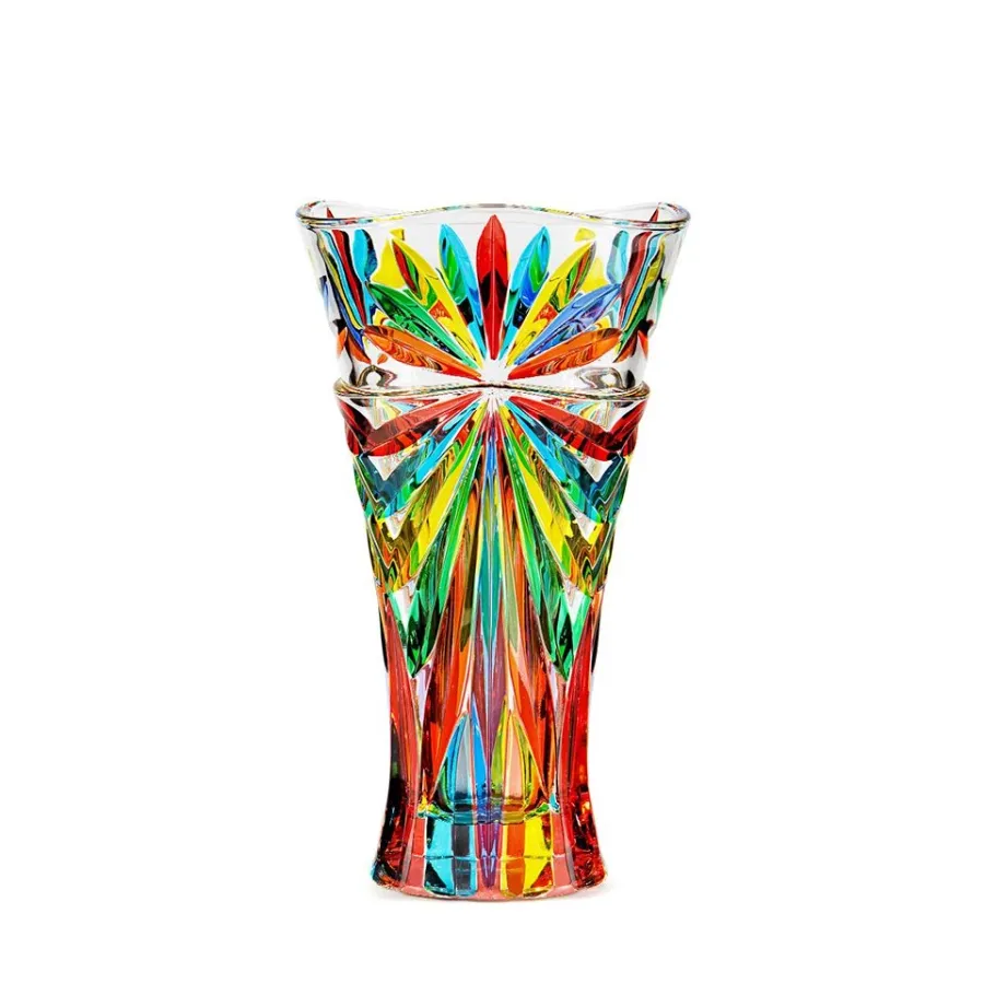 obrazek 1 Niepowtarzalny wazon artystycznie malowany (30 cm)