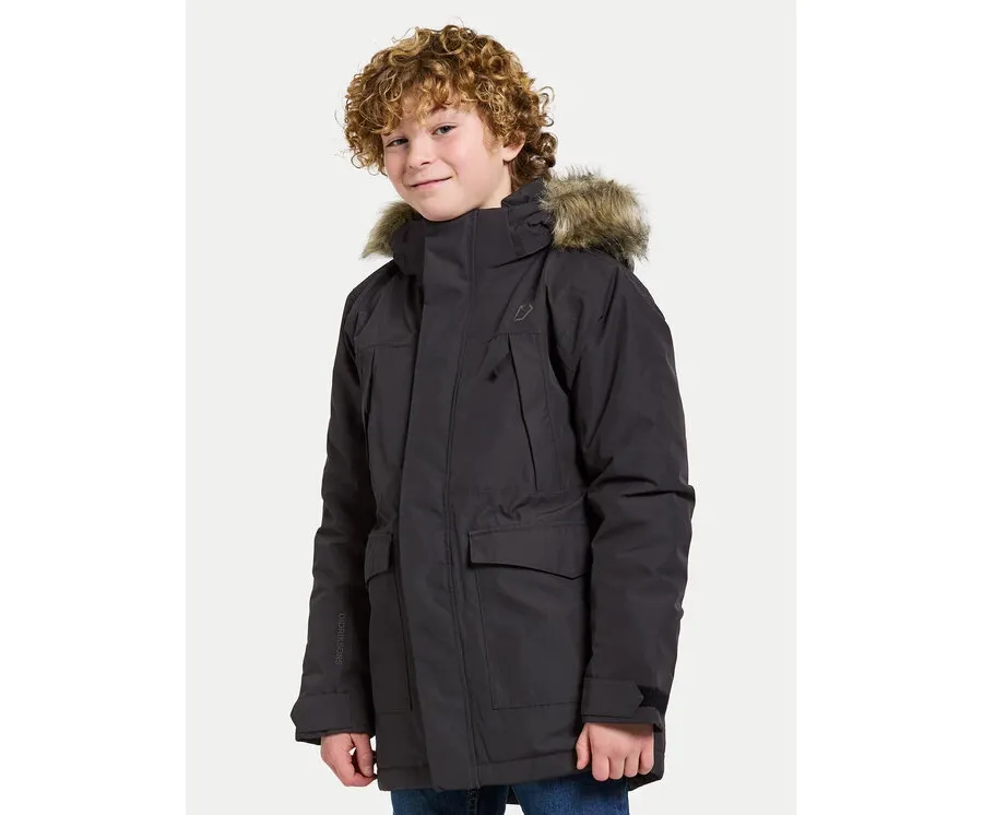 obrazek 1 Didriksons Parka Oxid 504934 Czarny Regular Fit