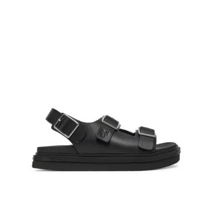 Zdjęcie Calvin Klein Jeans Sandały Flat Molded Sandal Buckle YW0YW01785 Czarny