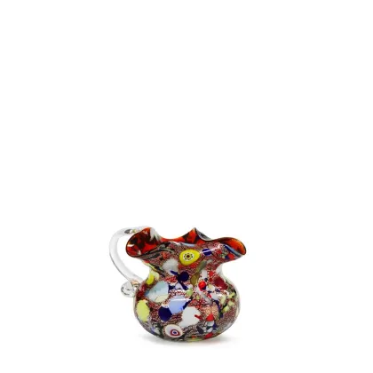 Zdjęcie Wyjątkowy mały dzbanek z włoskiego szkła