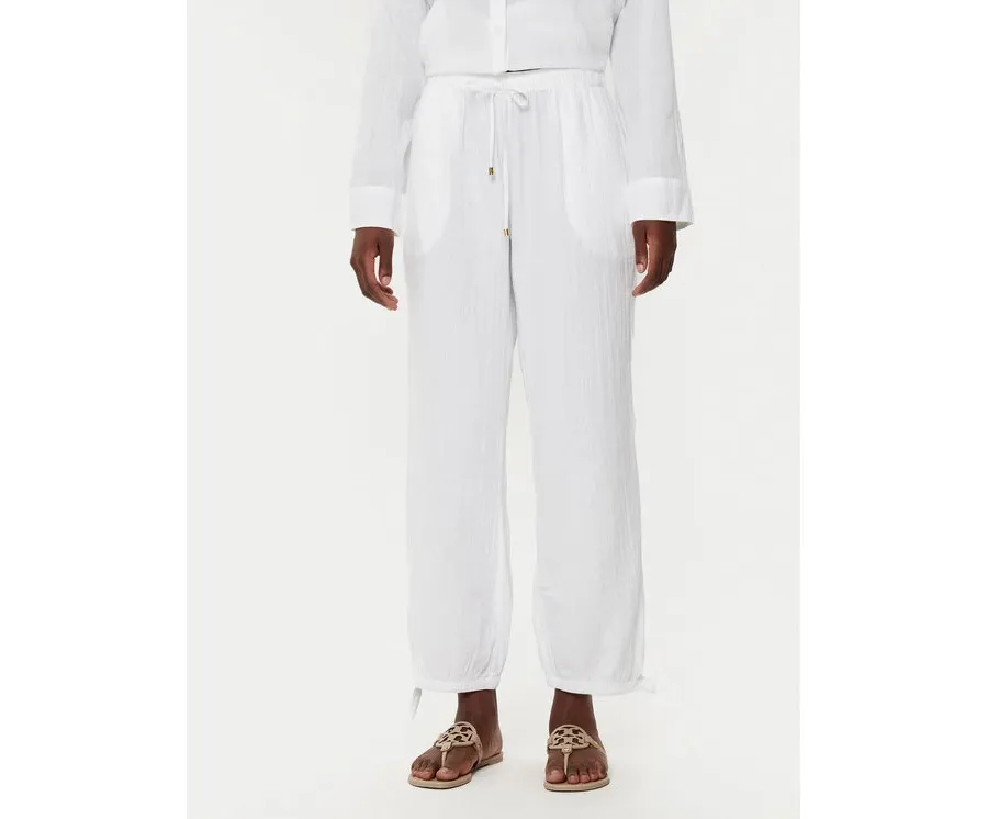 obrazek 1 LAUREN RALPH LAUREN Spodnie materiałowe 20417190 Biały Regular Fit