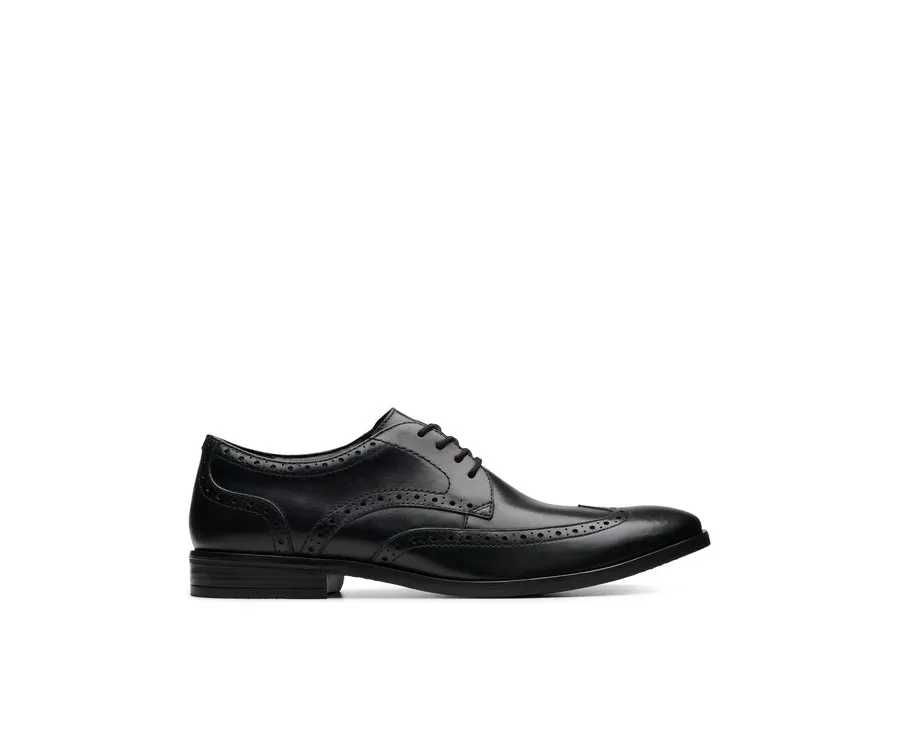 obrazek 1 Clarks Półbuty Brandon Limit 26178490 Czarny