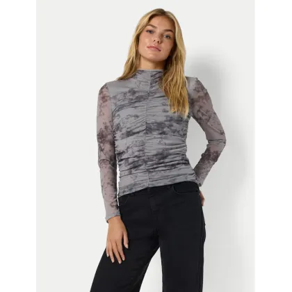 Zdjęcie Noisy May Bluzka Iggy 27031592 Szary Slim Fit