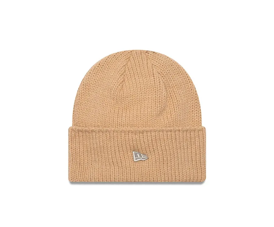 obrazek 1 New Era Czapka Ne Wide Cuff Beanie 60565427 Beżowy