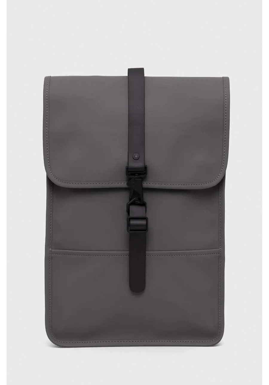 obrazek 1 Rains plecak 13020 Backpacks kolor szary duży gładki