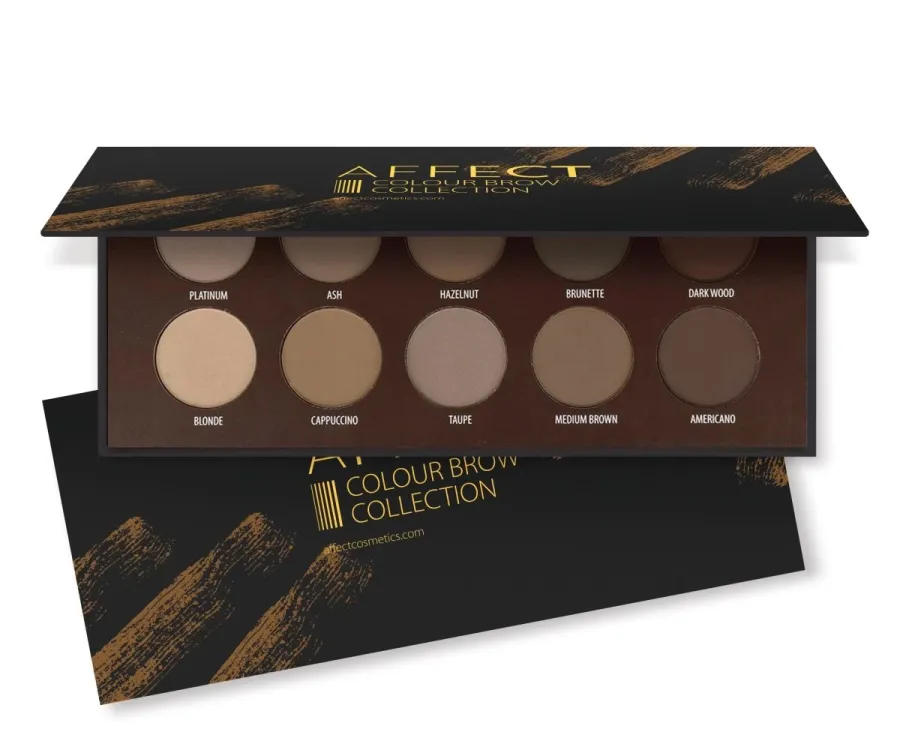 obrazek 1 Affect Paleta cieni do brwi Colour Brow Collection 2 10x2g 20 g