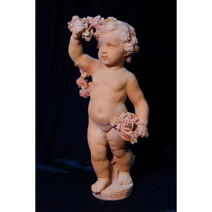 Picture Clay statue of an angel