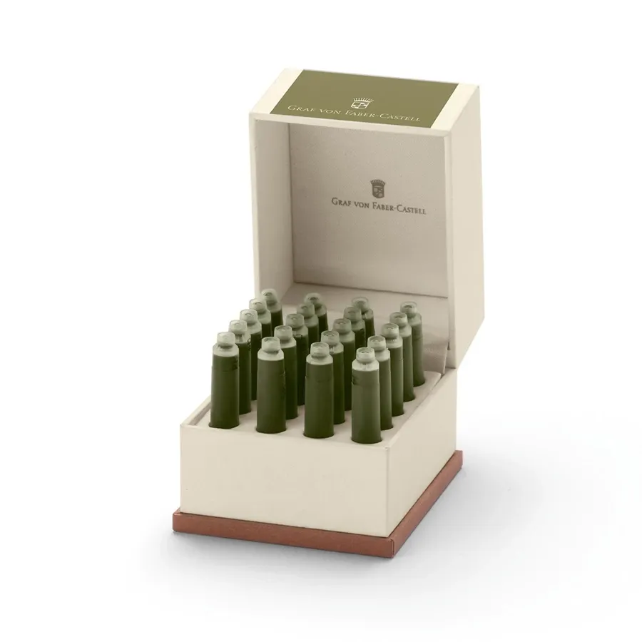 obrazek 1 Naboje w kolorze oliwkowej zieleni Olive Green - 20 sztuk