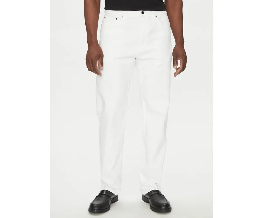obrazek 1 Michael Kors Jeansy CS5900K0UK Biały Straight Fit