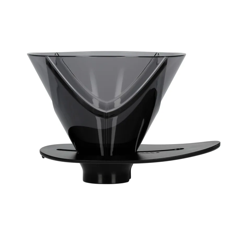 obrazek 1 Hario plastikowy drip V60 One Pour Dripper MUGEN - czarny HARIO