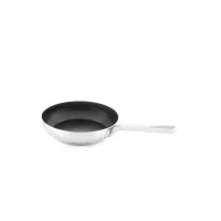 Picture Italian stylish frying pan with a diameter of 24 cm, made of stainless steel