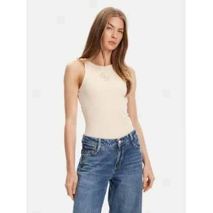Zdjęcie Guess Top W5GP57 KCV52 Beżowy Regular Fit