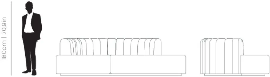 obrazek 9 Klasyczna sofa do salonu - Essential Home