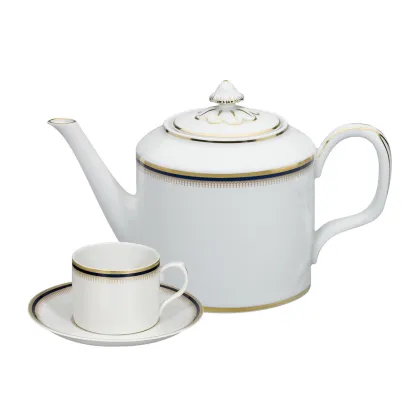 Zdjęcie Porcelanowy duży zestaw do herbaty z kolekcji Cambridge - Vista Alegre