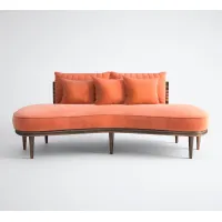 Picture Orange prestigious sofa for an apartment – Muranti