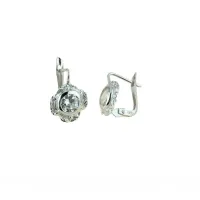 Picture Light point earrings with a hook